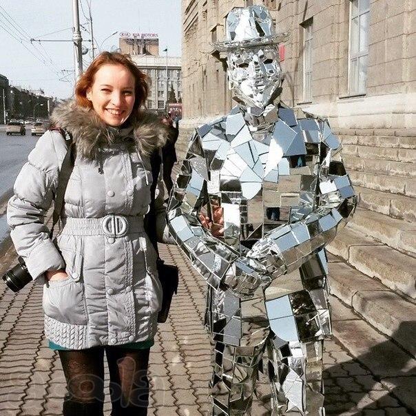 Зеркальное шоу на праздник